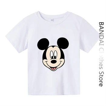 Комплект тениски с Мики Маус за деца, висококачествена тениска на 