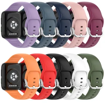 Подходящ за Oppo Watch2, обикновена дишащи силиконови часовници, спортни каишка 42 мм, цветни аксесоари за поддръжка, Безплатна доставка
