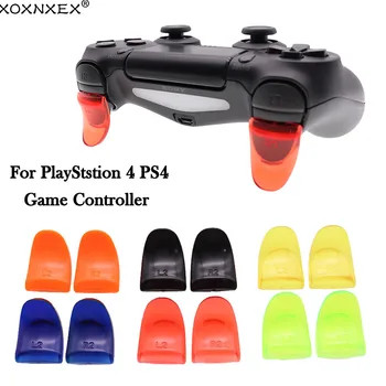 XOXNXEX 1 двойка бутони L2 R2, пълнители спусъка, геймпад за PS4/PS4 Slim/Pro, аксесоари за игрален контролер