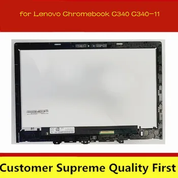 лаптоп Lenovo Chromebook C340 C340-11 LCD екран в събирането на 11,6-инчов HD (1366x768) NV116WHM-T00
