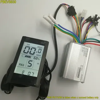 LCD дисплей за измерване на Скоростта + Контролер 24V36V48V 250w350w Аксесоар За Електрически Велосипеди, Скутери, Сгъваем Велосипед, Интелигентна Мобилна Част от МТБ